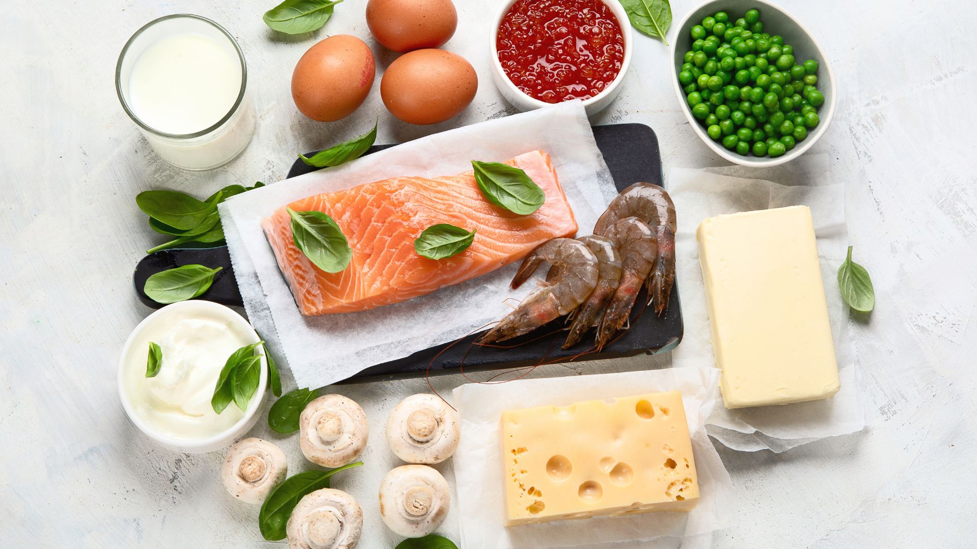 Nguồn thực phẩm giàu Canxi và Vitamin D