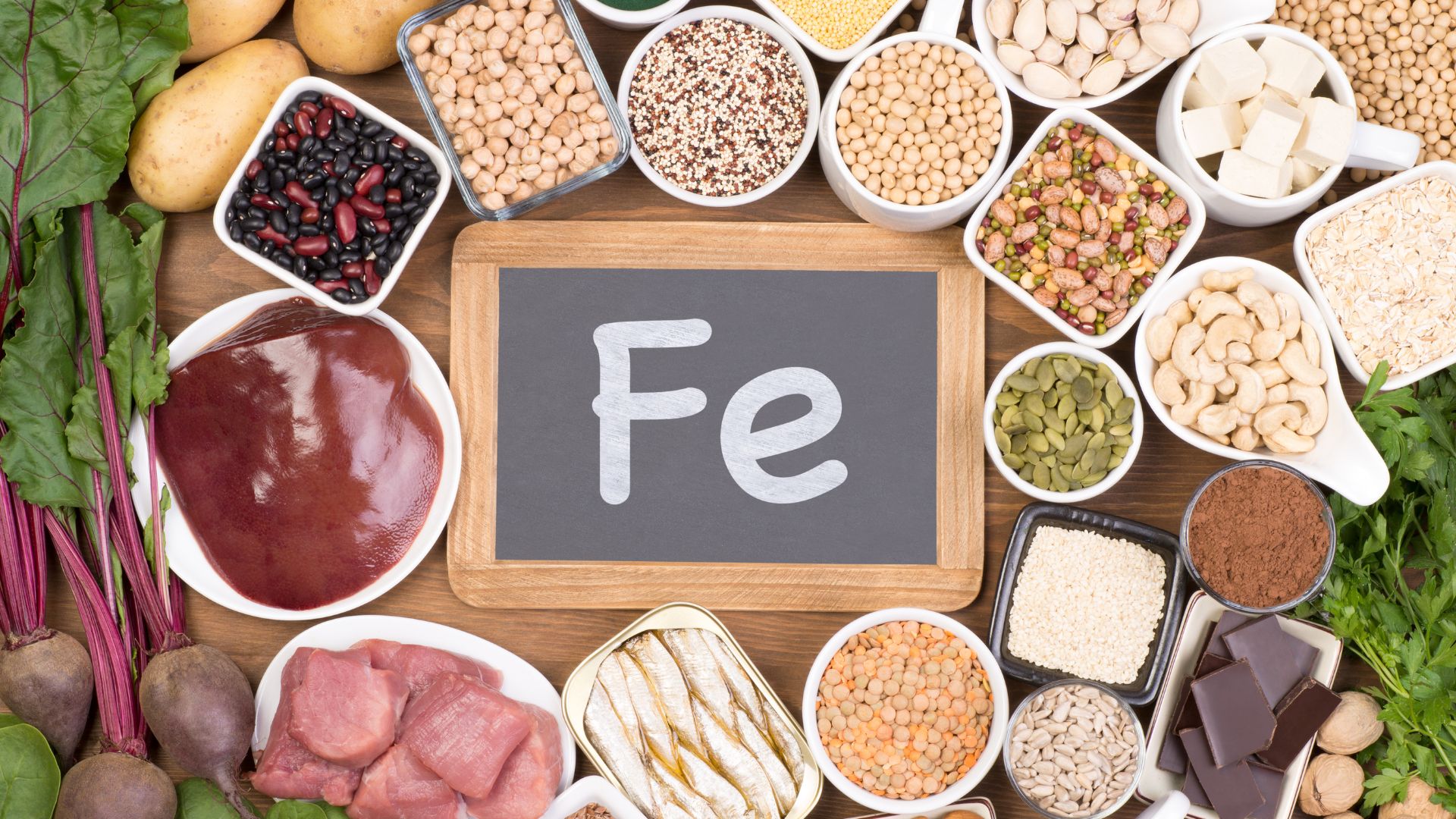 Nguồn thực phẩm giàu Sắt