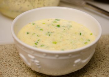 Trứng hấp thịt