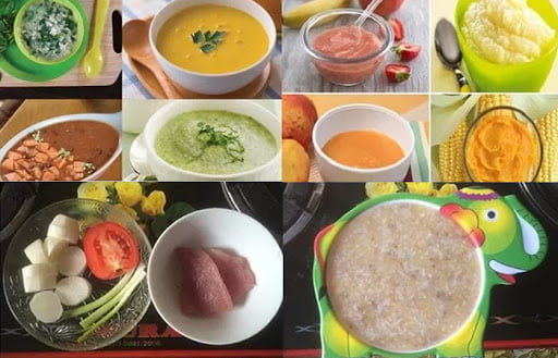 Những món ăn dặm như thế này đều chưa đủ để cho con một bộ não và cơ thể khỏe mạnh