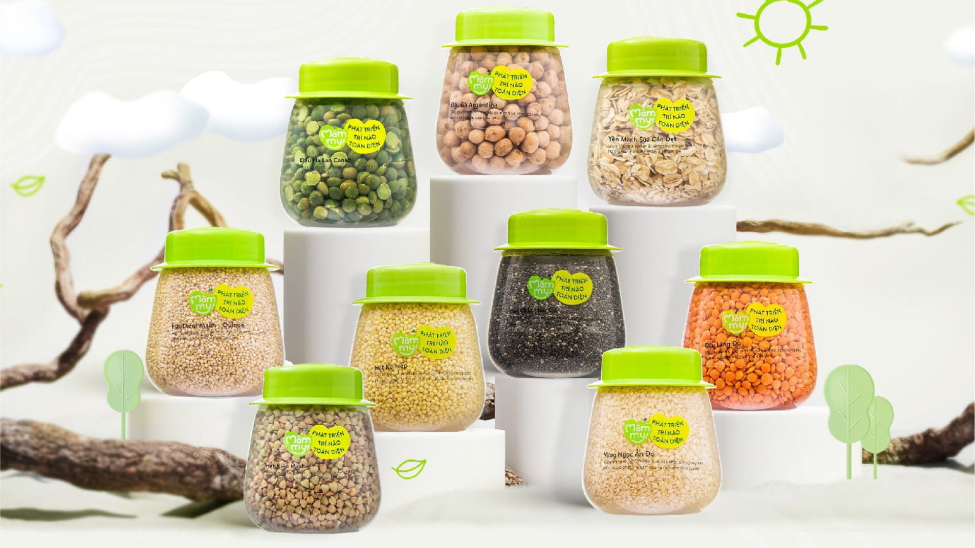 Tại sao nên chọn cháo hạt cho bé 7 tháng