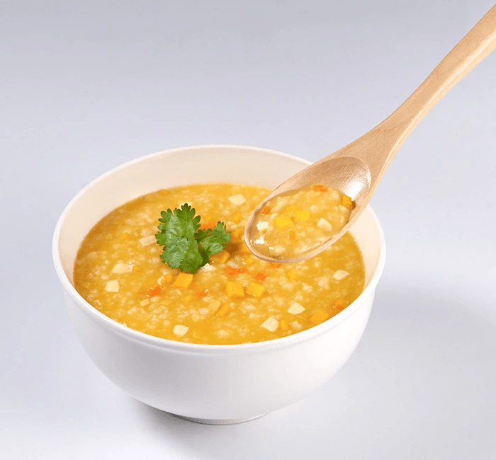 Cháo cà rốt phô mai cho bé ăn dặm