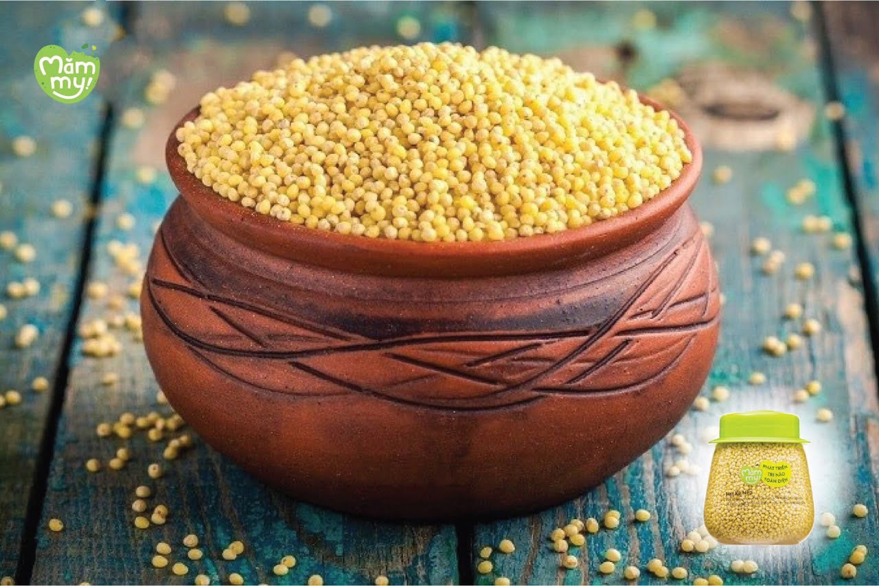 Hạt kê dinh dưỡng Mămmy chế biến thức ăn dinh dưỡng cho bé