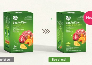 Thông báo thay đổi bao bì sản phẩm Bột Ăn Dặm Mămmy