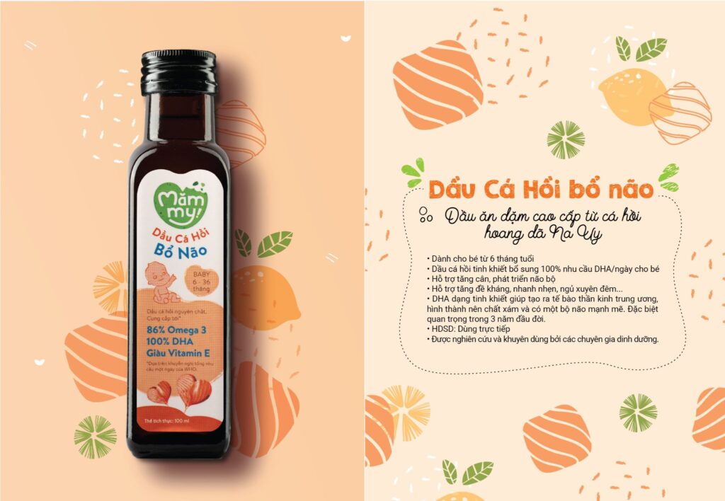 Dầu cá hồi Mămmy