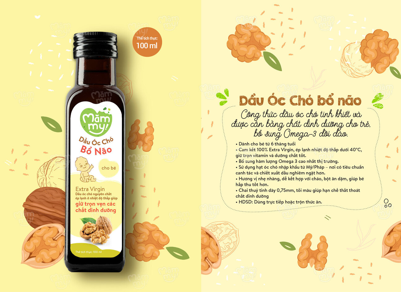 Dầu óc chó Mămmy