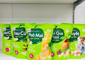 Bánh ăn dặm Mămmy 6 vị rau củ giàu dinh dưỡng cho bé