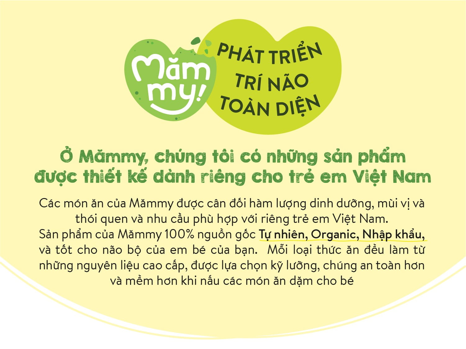 Banner chính - Thực phẩm ăn dặm