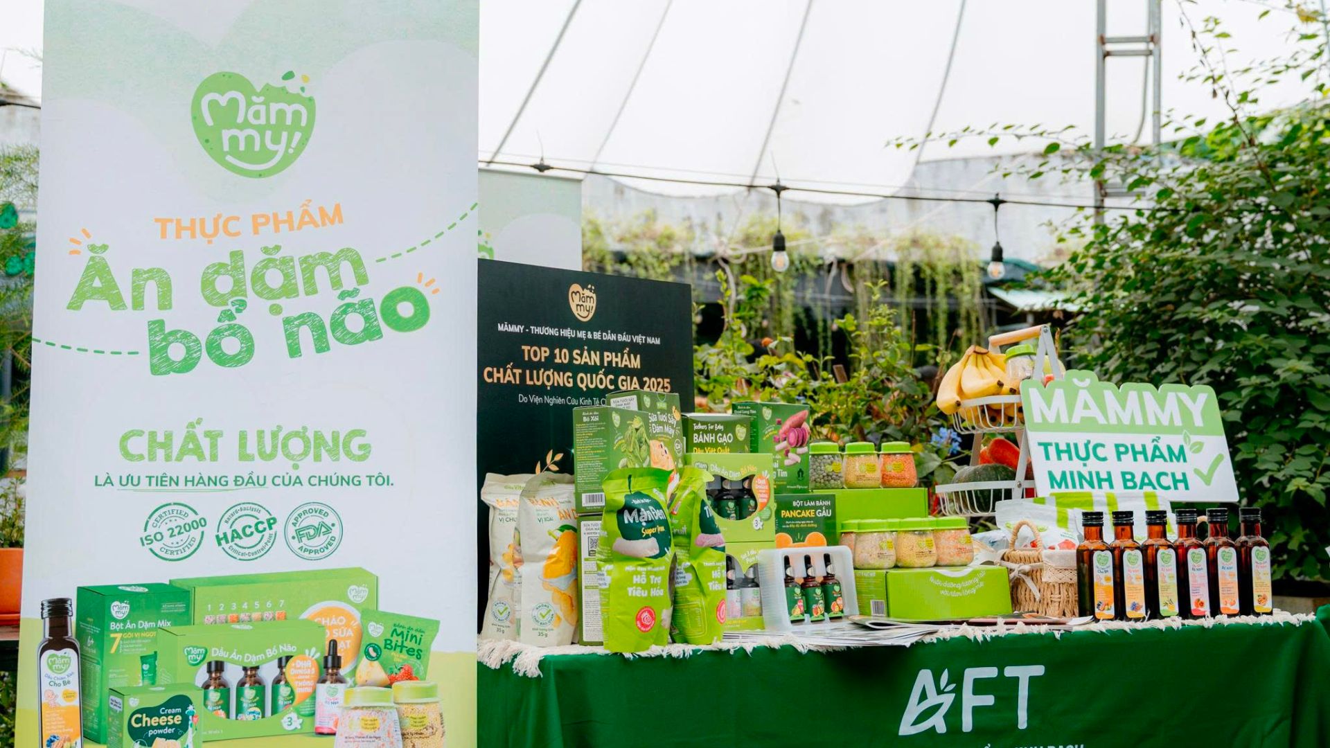 Gian hàng Mămmy trưng bày tại sự kiện