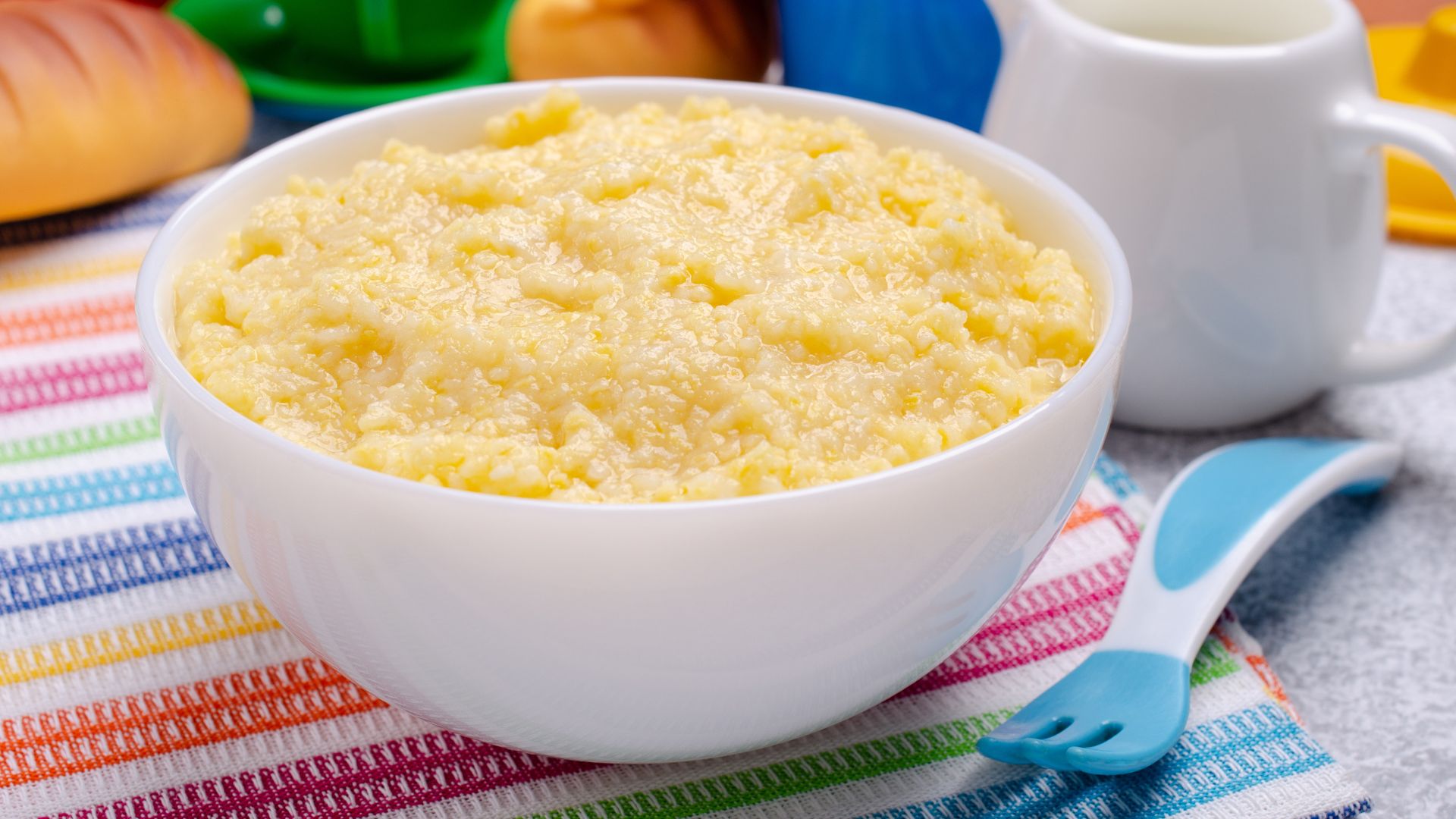 Hình minh hoạ cháo trứng gà cơ bản