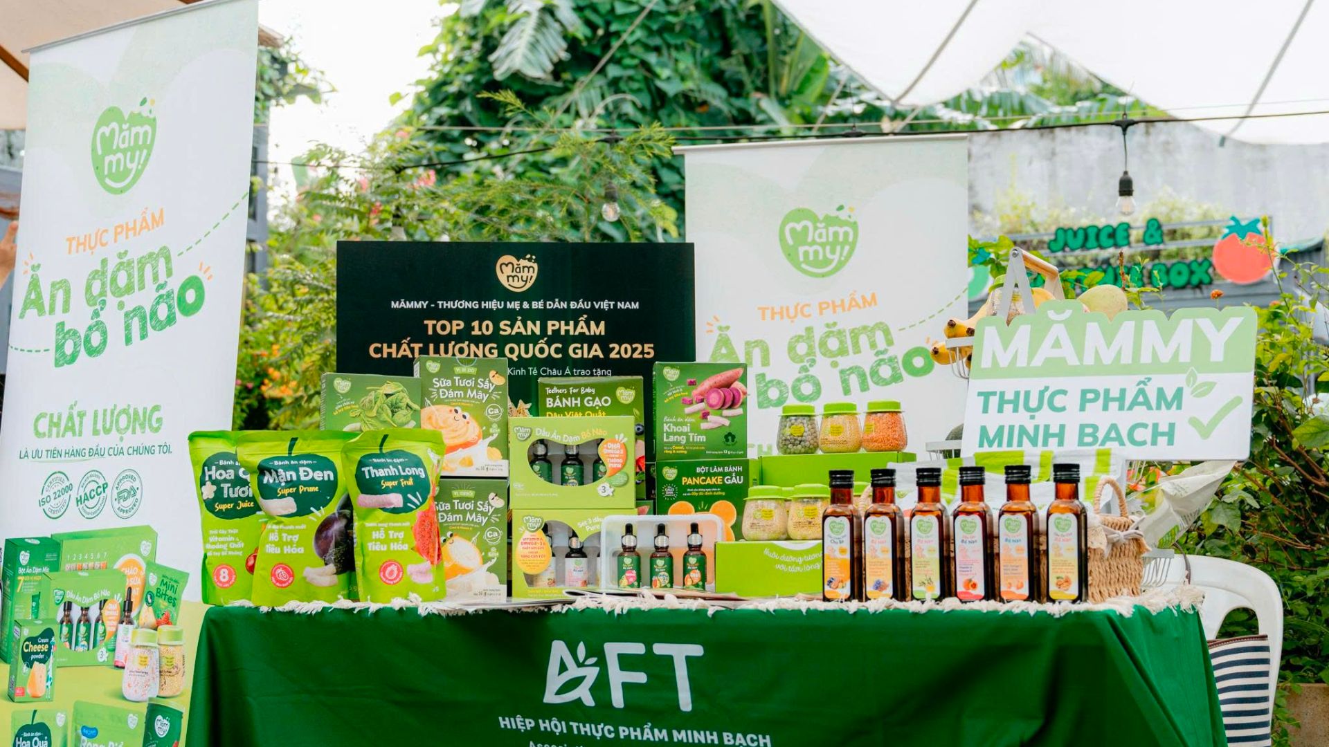 Sản phẩm của Mămmy đảm bảo chất lượng và an toàn tuyệt đối cho bé yêu