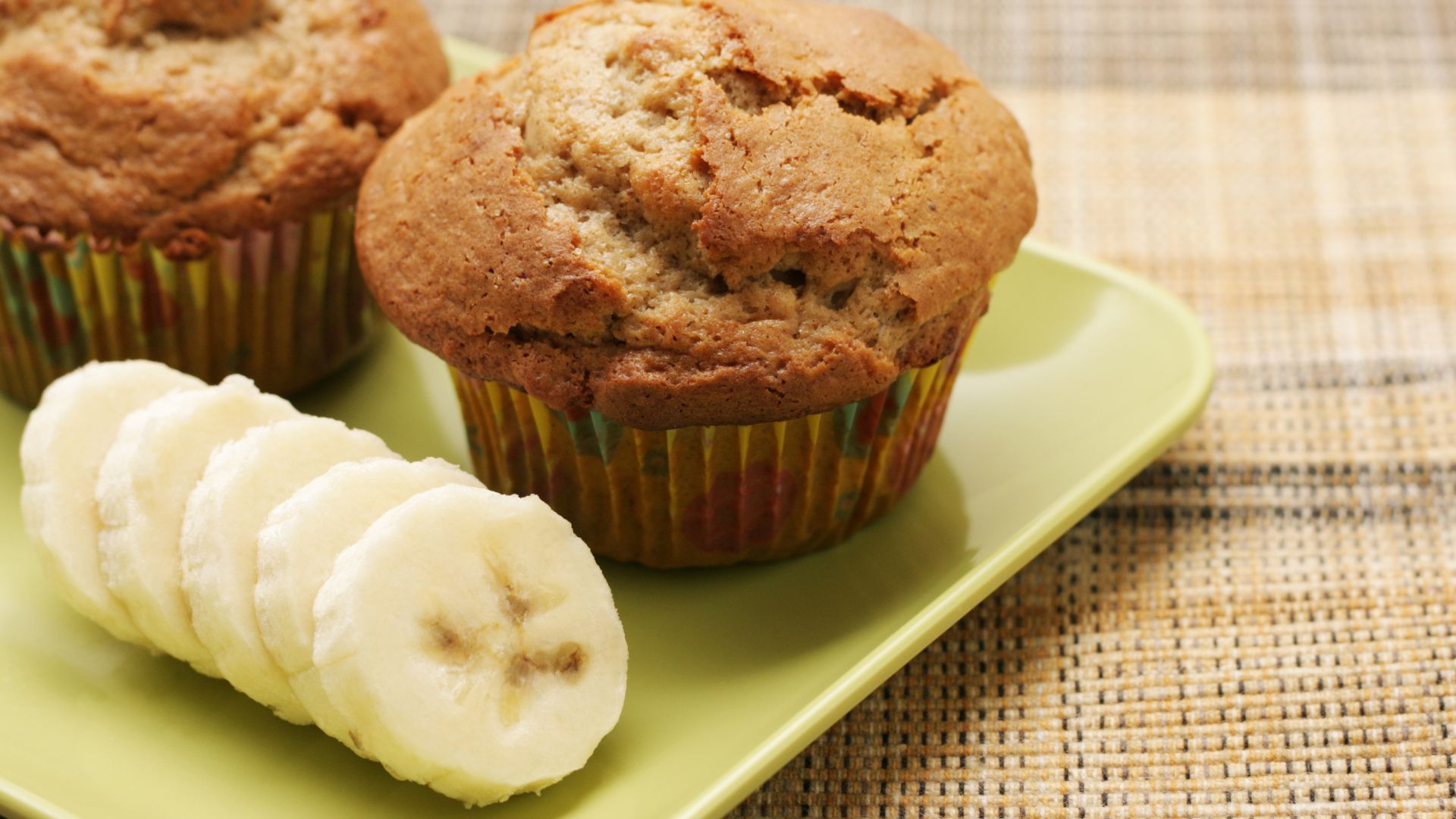 Bánh muffin sữa chua chuối