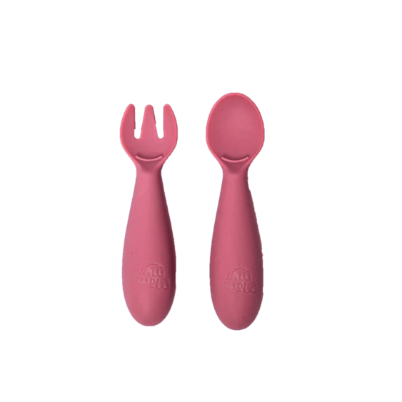 Bộ thìa nĩa Silicon Mămmy