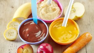 Bột rau củ quả tươi cho bé ăn dặm