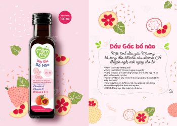 Dầu gấc Mămmy cho bé ăn dặm