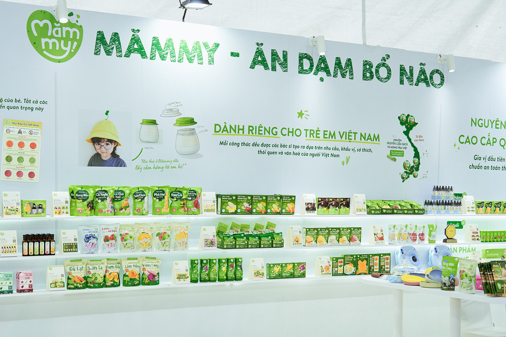 Quầy hàng Mămmy trước thềm sự kiện KIDPLAZA FESTIVAL 2025