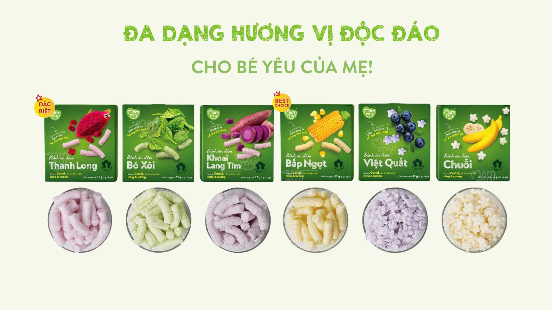 Bánh ăn dặm 12g