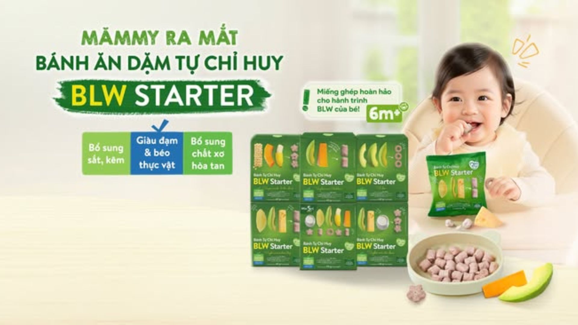 Bánh ăn dặm BLW