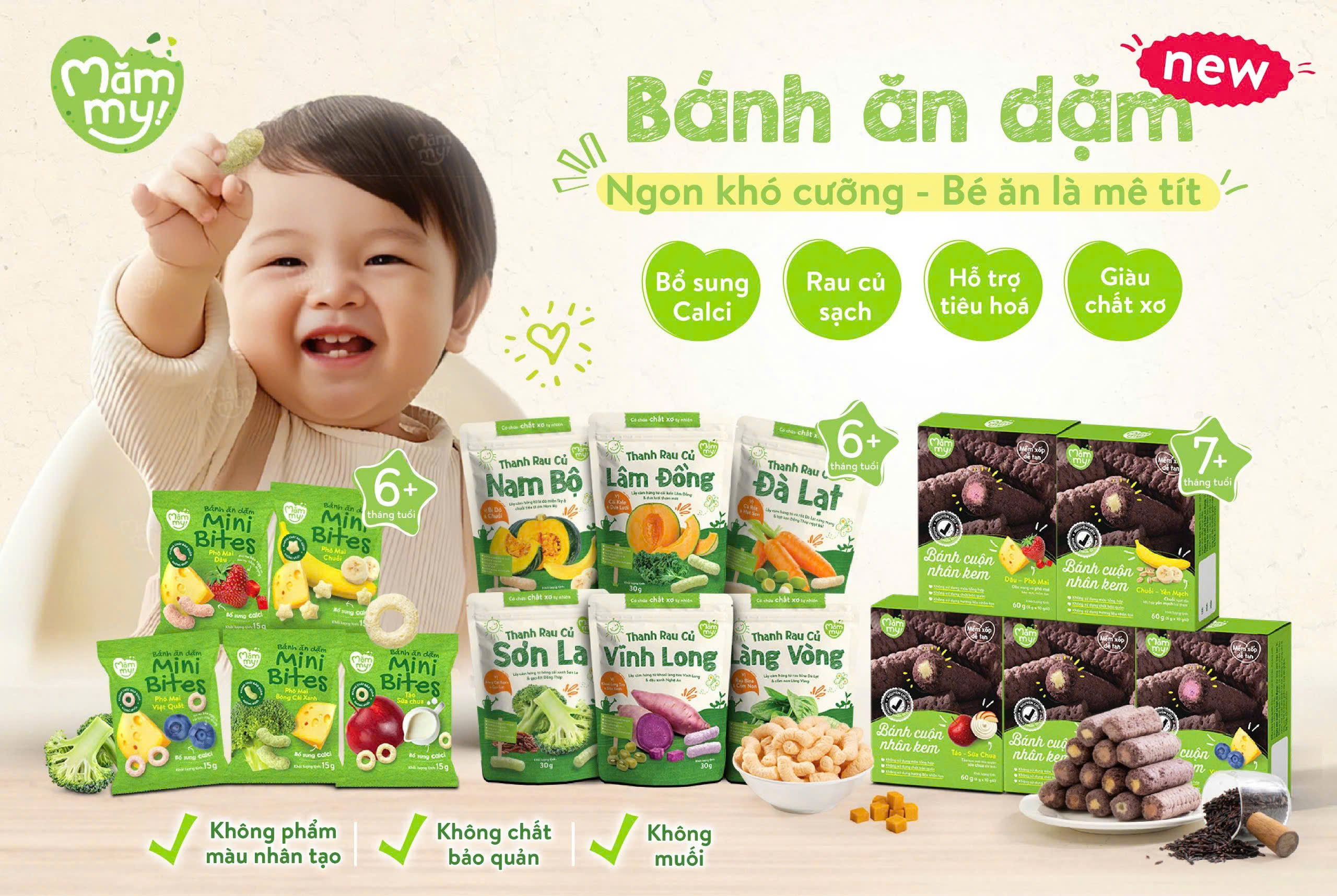 Bánh ăn dặm Mămmy