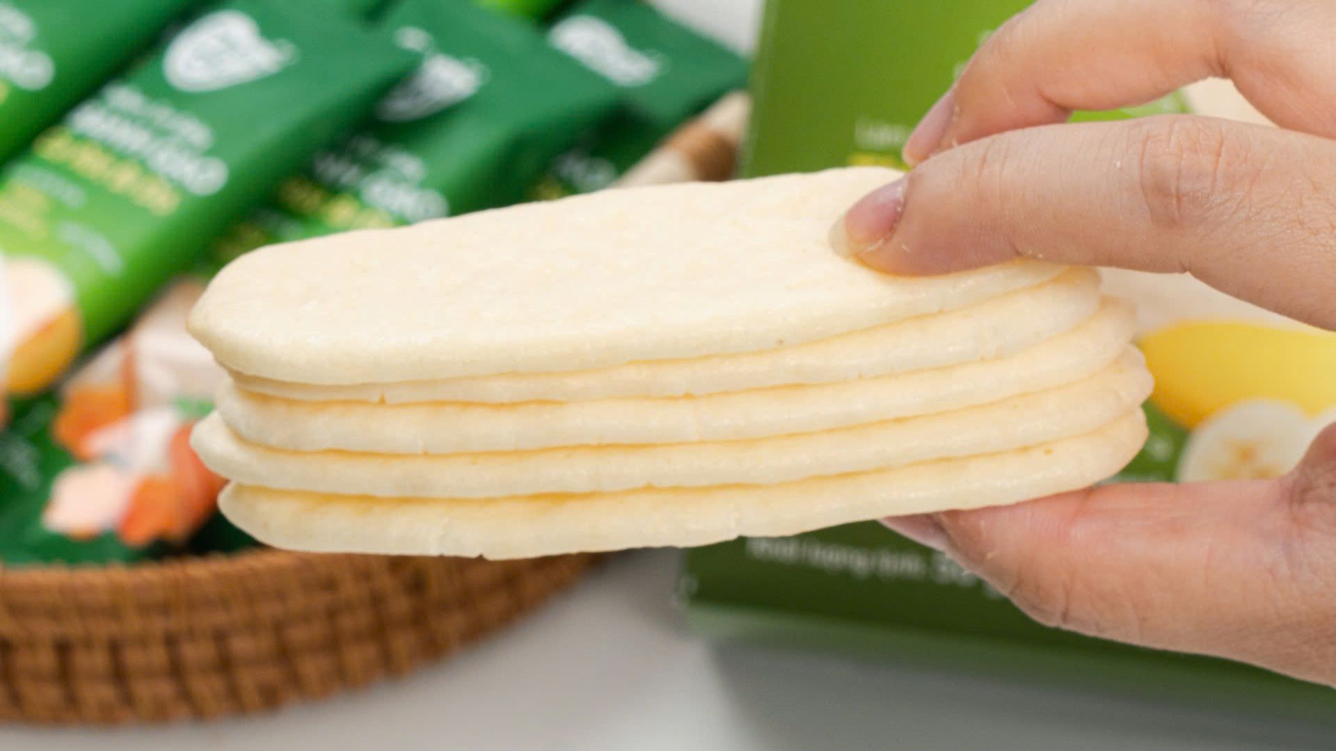 Bánh ăn dặm dành cho bé từ 1 tuổi trở lên