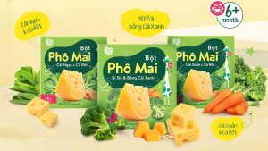Bột phô mai tách muối rau củ Mămmy