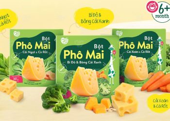 Bột phô mai tách muối rau củ Mămmy