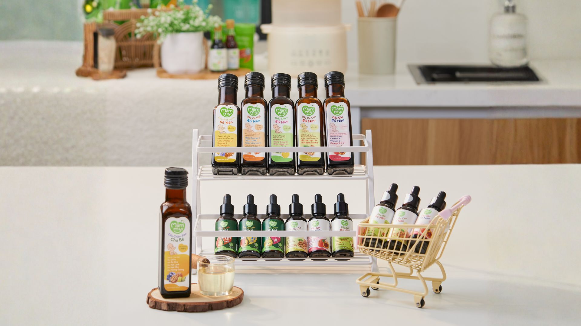 Dầu ăn dặm cho bé