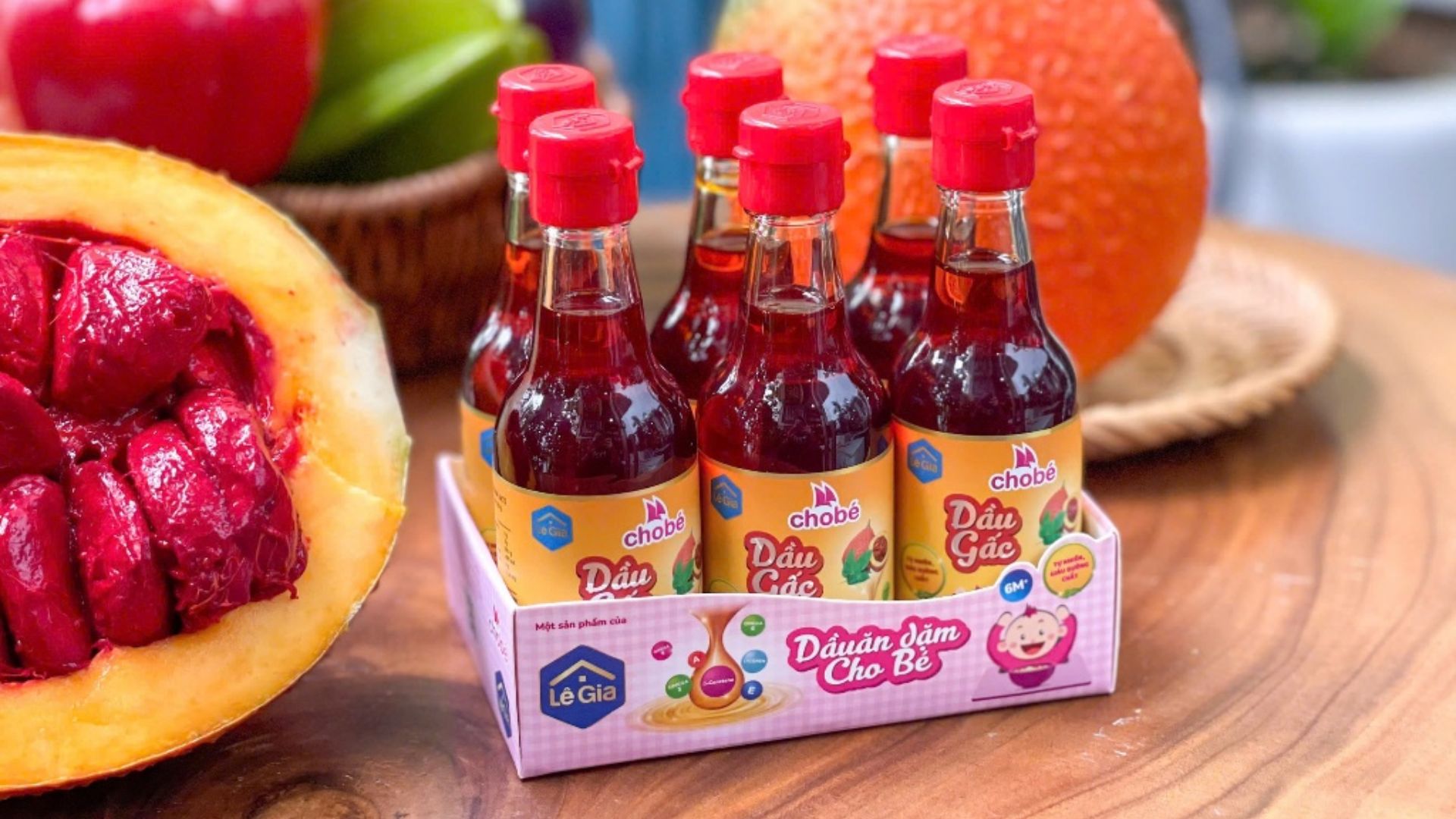 Dầu gấc Lê Gia